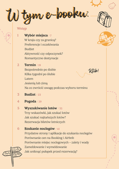 E-book "Jak zorganizować podróż poślubną?" - podróżpoślubna.sklep